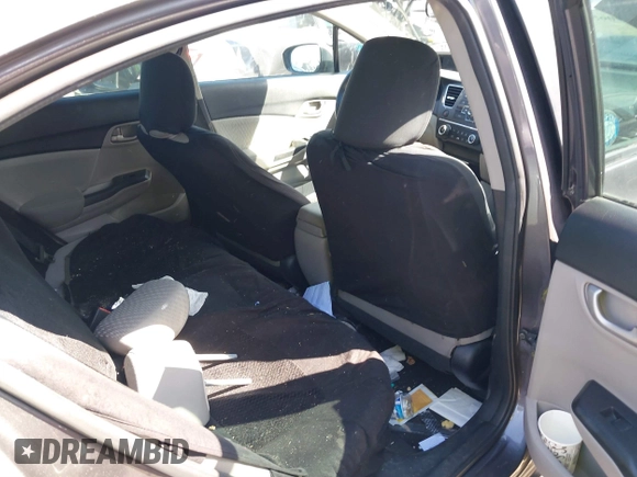 2015 Honda Civic Sedan LX with VIN 19XFB2E50FE078346, listed as a IAAI auction lot 41906523 with 68,013 mi miles. Bid and sale history available at carsss.com. Image 8.