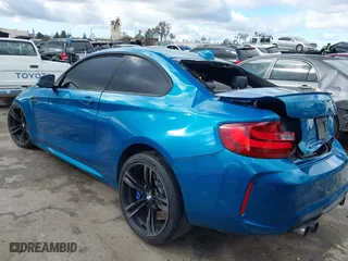 2017 BMW M2 with VIN WBS1H9C53HV887089, listed as a IAAI auction lot 41731841 with 57,509 mi miles. Bid and sale history available at carsss.com. Image 3.