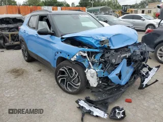 2024 Chevrolet TrailBlazer RS with VIN KL79MTSL2RB087208, listed as a Copart auction lot 66379074 with Not Provided miles and Salvage Title. Bid and sale history available at DreamBid. Image 4.