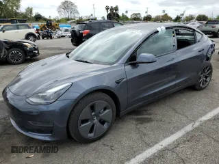 2023 Tesla Model 3 с VIN 5YJ3E1EA2PF548275, выставлен на аукционе Copart как лот 53606215 с пробегом 11 069 миль миль и Списание • Salvage title. История ставок и продаж доступна на DreamBid. Изображение 1.