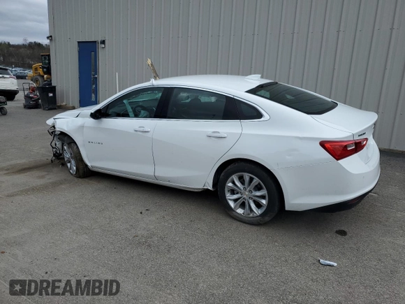 2025 Chevrolet Malibu LT with VIN 1G1ZD5STXSF141313, listed as a Copart auction lot 53520395 with 5,391 mi miles and Non Repairable. Bid and sale history available at DreamBid. Image 2.