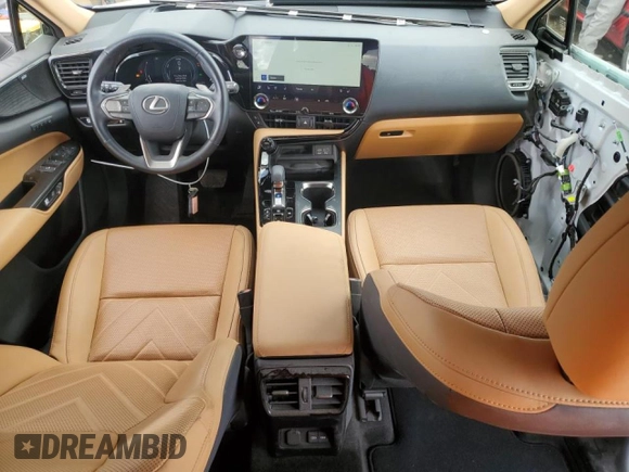 2024 Lexus NX with VIN JTJHKCEZXR2025895, listed as a Copart auction lot 46928025 with 9,707 mi miles and Salvage Title. Bid and sale history available at carsss.com. Image 8.