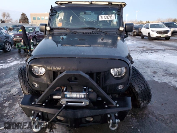 2017 Jeep Wrangler Willys Wheeler with VIN 1C4AJWAG6HL567730, listed as a Copart auction lot 87739395 with 46,286 mi miles and Salvage Title. Bid and sale history available at DreamBid. Image 5.