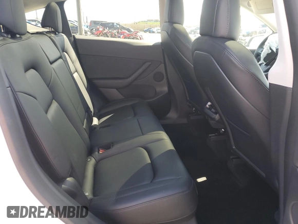2022 Tesla Model Y Long Range with VIN 7SAYGDEE8NF340096, listed as a Copart auction lot 49357995 with 40,320 mi miles and Salvage Title. Bid and sale history available at carsss.com. Image 10.