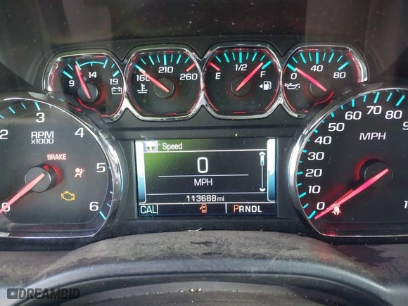2017 Chevrolet Silverado 1500 High Country with VIN 3GCUKTEJ8HG172685, listed as a IAAI auction lot 41030890 with 113,688 mi miles. Bid and sale history available at carsss.com. Image 7.