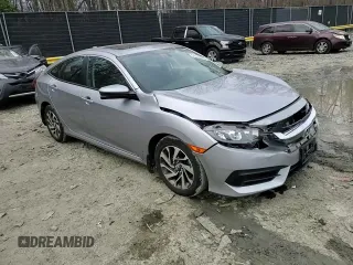 2018 Honda Civic EX with VIN 2HGFC2F75JH532134, listed as a Copart auction lot 51215215 with 35,189 mi miles and Salvage Title. Bid and sale history available at DreamBid. Image 10.