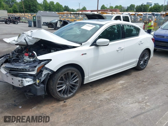 2019 Acura ILX Premium with VIN 19UDE2F82KA005159, listed as a IAAI auction lot 42406355 with 80,126 mi miles and . Bid and sale history available at DreamBid. Image 18.