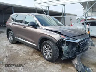 2020 Hyundai Santa Fe SE with VIN 5NMS23AD6LH220012, listed as a IAAI auction lot 42317046 with 141,055 mi miles and . Bid and sale history available at DreamBid. Image 1.