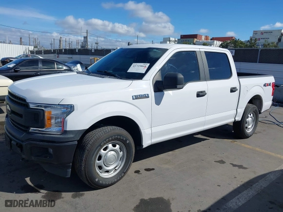 2020 Ford F-150 XL with VIN 1FTEW1E41LKE12636, listed as a IAAI auction lot 41725868 with 137,584 mi miles. Bid and sale history available at carsss.com. Image 17.