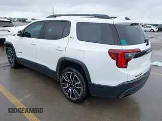 2021 GMC Acadia SLT with VIN 1GKKNML44MZ166673, listed as a IAAI auction lot 41906468 with 95,498 mi miles. Bid and sale history available at carsss.com. Image 3.