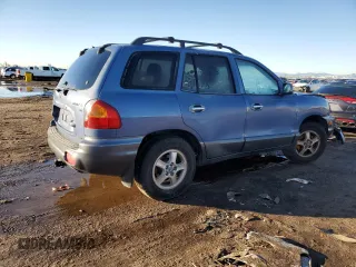 2002 Hyundai Santa Fe GLS with VIN KM8SC73D72U313822, listed as a Copart auction lot 79946994 with 239,734 mi miles and Salvage Title. Bid and sale history available at carsss.com. Image 3.