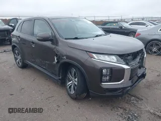 2020 Mitsubishi Outlander Sport SE 2.0 with VIN JA4AP4AU4LU001510, listed as a IAAI auction lot 41538831 with 69,781 mi miles. Bid and sale history available at carsss.com. Image 1.