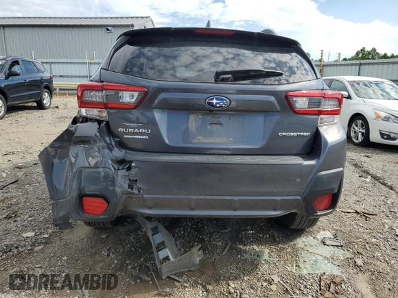 2020 Subaru Crosstrek Premium with VIN JF2GTAEC4LH213832, listed as a Copart auction lot 61101545 with 76,837 mi miles and Salvage title. Bid and sale history available at DreamBid. Image 6.