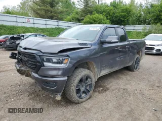 2020 Ram 1500 Big Horn with VIN 1C6SRFBTXLN401062, listed as a Copart auction lot 57337945 with 94,294 mi miles and Non repairable. Bid and sale history available at DreamBid. Image 1.