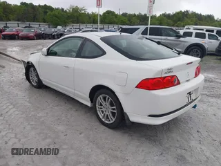 2005 Acura RSX with VIN JH4DC54825S002803, listed as a IAAI auction lot 41903686 with 112,272 mi miles. Bid and sale history available at carsss.com. Image 3.