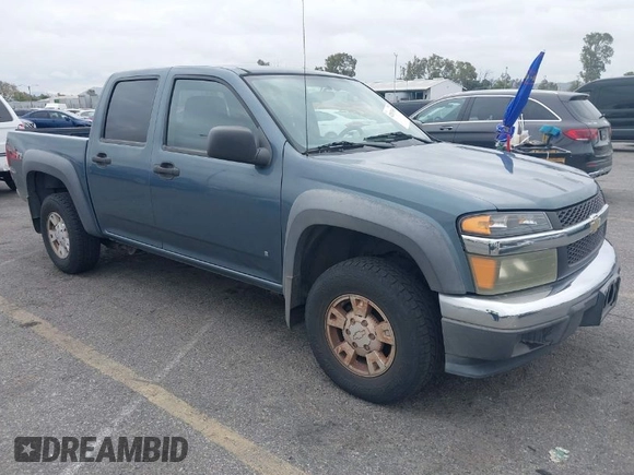 2006 Chevrolet Colorado 3LT with VIN 1GCDS136768186552, listed as a IAAI auction lot 42057085 with 129,901 mi miles and . Bid and sale history available at DreamBid. Image 1.