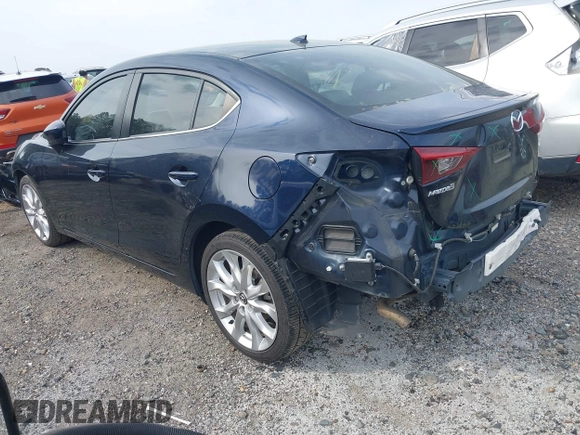 2015 Mazda 3 S Grand Touring with VIN JM1BM1W37F1255297, listed as a IAAI auction lot 41836467 with 145,361 mi miles and . Bid and sale history available at DreamBid. Image 3.