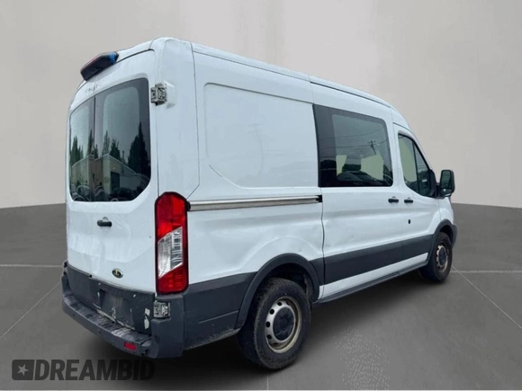 2018 Ford Transit z VIN 1FTYE1CM3JKB27114, wystawiony jako Copart lot #65846875 z przebiegiem 179 145 mil mil oraz Czysty tytuł • Clean title. Historia ofert i sprzedaży dostępna na DreamBid. Obrazek 4.