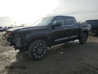 2023 Toyota Tundra Limited with VIN 5TFJA5DB9PX069197, listed as a Copart auction lot 52006175 with 7,396 mi miles and Salvage title. Bid and sale history available at DreamBid. Image 1.