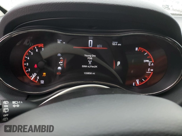 2020 Dodge Durango GT with VIN 1C4RDJDG2LC297039, listed as a Copart auction lot 54529804 with 133,858 mi miles and Salvage title. Bid and sale history available at DreamBid. Image 9.