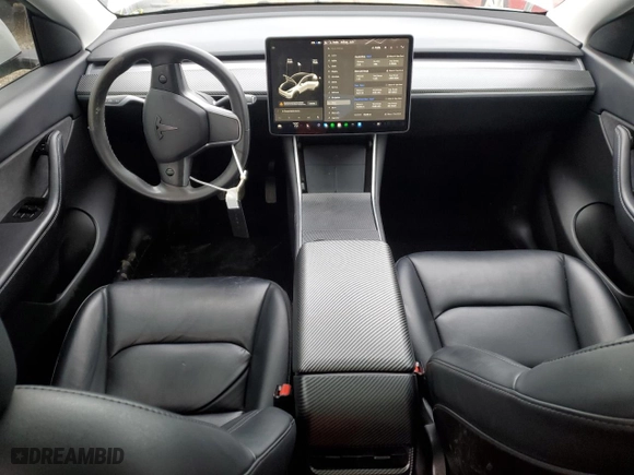 2020 Tesla Model Y Long Range with VIN 5YJYGDEE3LF014359, listed as a Copart auction lot 45741515 with NaN miles and Salvage Title. Bid and sale history available at carsss.com. Image 8.