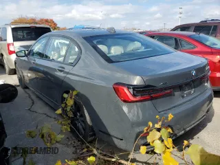 2021 BMW 7 Series 750i xDrive with VIN WBA7U2C05MCF88668, listed as a Copart auction lot 73256303 with 0 mi miles. Bid and sale history available at carsss.com. Image 2.