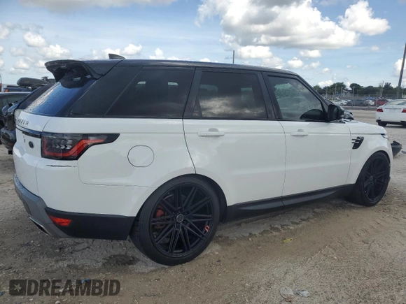2020 Land Rover Range Rover Sport SE with VIN SALWG2SU9LA882777, listed as a Copart auction lot 61793525 with 80,607 mi miles and Clean title. Bid and sale history available at DreamBid. Image 3.