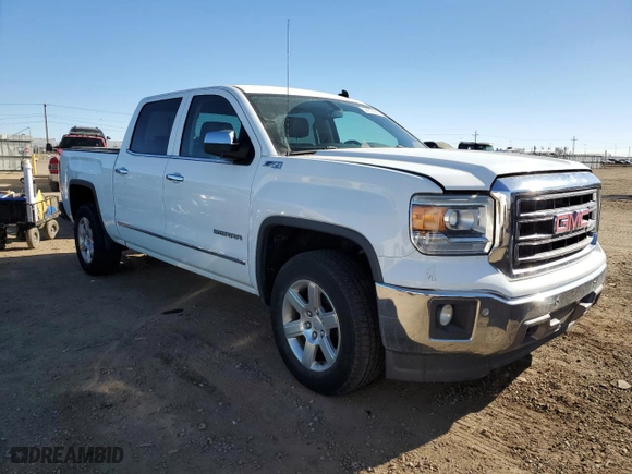 2014 GMC Sierra 1500 SLT with VIN 3GTU2VEJ1EG349830, listed as a Copart auction lot 44318855 with 161,728 mi miles and Clean Title. Bid and sale history available at carsss.com. Image 4.