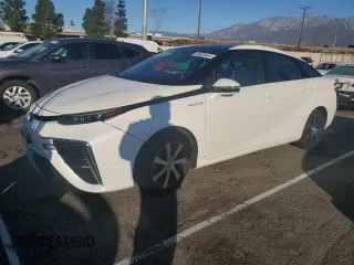 2018 Toyota Mirai with VIN JTDBVRBD6JA004922, listed as a Copart auction lot 80925544 with 34,954 mi miles and Salvage title. Bid and sale history available at DreamBid. Image 1.