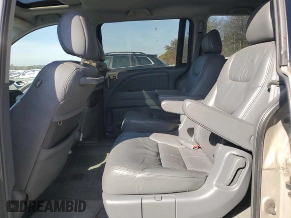 2006 Honda Odyssey EX-L with VIN 5FNRL38666B459794, listed as a Copart auction lot 46605245 with 106,623 mi miles and Salvage Title. Bid and sale history available at carsss.com. Image 11.