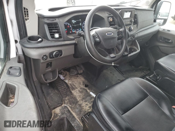 2021 Ford Transit Cargo with VIN 1FTBR1C82MKA04146, listed as a Copart auction lot 73481054 with 116,390 mi miles and Non Repairable. Bid and sale history available at DreamBid. Image 8.