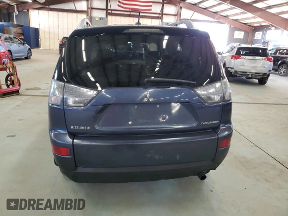 2007 Mitsubishi Outlander XLS with VIN JA4MT41X87Z019052, listed as a Copart auction lot 87622545 with 194,753 mi miles and Salvage Title. Bid and sale history available at carsss.com. Image 6.
