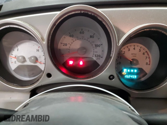2007 Chrysler PT Cruiser with VIN 3A4FY48B47T520189, listed as a Copart auction lot 76746994 with 152,459 mi miles and Clean Title. Bid and sale history available at DreamBid. Image 9.