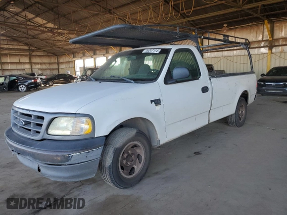 2003 Ford F-150 XL with VIN 1FTRF17W43NA46900, listed as a Copart auction lot 76247114 with 295,546 mi miles and Salvage Title. Bid and sale history available at DreamBid. Image 1.