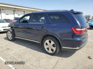 2015 Dodge Durango Limited with VIN 1C4RDJDG8FC938702, listed as a Copart auction lot 51119245 with 74,445 mi miles and Salvage title. Bid and sale history available at DreamBid. Image 2.