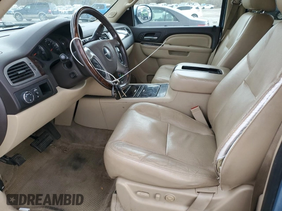 2011 GMC Yukon XL Denali with VIN 1GKS2MEF1BR283499, listed as a Copart auction lot 53650795 with 127,551 mi miles and Clean Title. Bid and sale history available at carsss.com. Image 7.