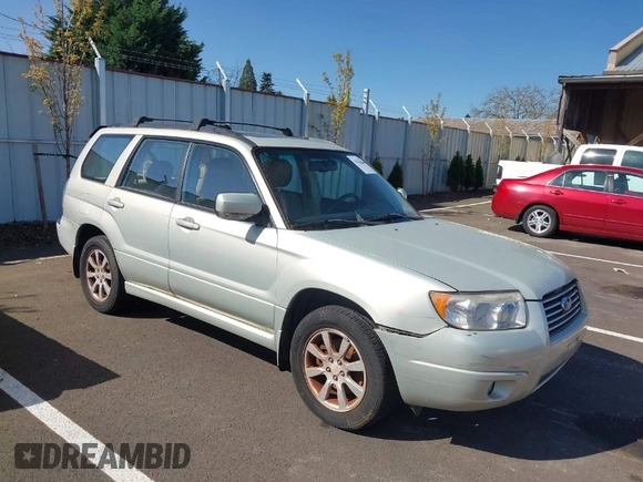 2007 Subaru Forester X w/Premium Pkg with VIN JF1SG65647H721895, listed as a IAAI auction lot 42034626 with 163,078 mi miles. Bid and sale history available at carsss.com. Image 1.
