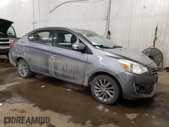 2018 Mitsubishi Mirage G4 SE with VIN ML32F4FJ0JHF06225, listed as a Copart auction lot 81490264 with 63,134 mi miles and Salvage Title. Bid and sale history available at carsss.com. Image 4.