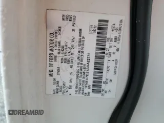 2010 Ford Explorer XLT with VIN 1FMEU7DE4AUA22775, listed as a Copart auction lot 42125105 with 200,982 mi miles and Salvage Title. Bid and sale history available at DreamBid. Image 15.