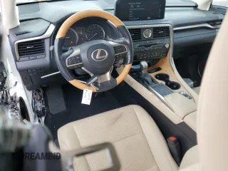 2022 Lexus RX with VIN JTJHZKEA6N2024611, listed as a Copart auction lot 49125145 with 17,276 mi miles and Salvage Title. Bid and sale history available at carsss.com. Image 8.