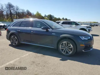 2018 Audi A4 allroad Premium Plus with VIN WA18NAF49JA123631, listed as a Copart auction lot 55131874 with 0 mi miles. Bid and sale history available at carsss.com. Image 4.
