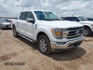 2023 Ford F-150 XL with VIN 1FTFW1E50PFC06123, listed as a IAAI auction lot 42576616 with 55,612 mi miles and . Bid and sale history available at DreamBid. Image 1.