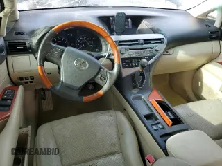 2011 Lexus RX 350 with VIN JTJBK1BA7B2013931, listed as a Copart auction lot 50087405 with 117,389 mi miles and Salvage Title. Bid and sale history available at DreamBid. Image 8.