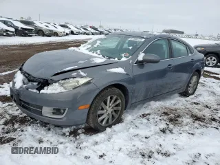 2011 Mazda Mazda6 i Touring with VIN 1YVHZ8CH2B5M02241, listed as a Copart auction lot 87598725 with 87,603 mi miles and Salvage Title. Bid and sale history available at carsss.com. Image 1.