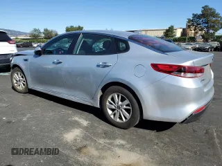 2018 Kia Optima LX with VIN 5XXGT4L36JG181852, listed as a Copart auction lot 64071225 with 51,962 mi miles and Salvage title. Bid and sale history available at DreamBid. Image 2.
