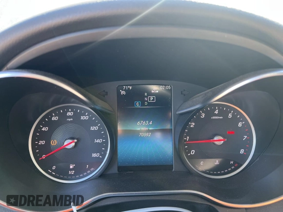 2020 Mercedes-Benz C 300 with VIN 55SWF8EB5LU325541, listed as a Copart auction lot 48358355 with 70,592 mi miles and Non Repairable. Bid and sale history available at DreamBid. Image 9.