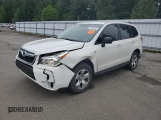 2016 Subaru Forester 2.5i z VIN JF2SJAAC4GH476592, wystawiony jako Copart lot #57461045 z przebiegiem 99 362 mil mil oraz Szkoda całkowita • Salvage title. Historia ofert i sprzedaży dostępna na DreamBid. Obrazek 1.