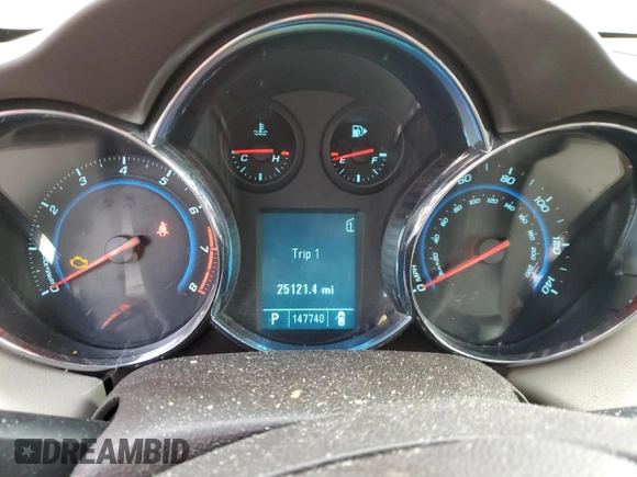 2011 Chevrolet Cruze LTZ with VIN 1G1PH5S97B7179964, listed as a Copart auction lot 52368705 with 147,740 mi miles and Non Repairable. Bid and sale history available at DreamBid. Image 9.