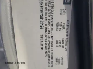 2003 Cadillac DeVille DTS z VIN 1G6KF57973U163124, wystawiony jako Copart lot #78054584 z przebiegiem 111 189 mil mil oraz Szkoda całkowita • Salvage title. Historia ofert i sprzedaży dostępna na DreamBid. Obrazek 13.