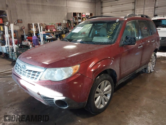 2011 Subaru Forester 2.5X Premium with VIN JF2SHBCC4BH700791, listed as a IAAI auction lot 41602496 with 93,413 mi miles. Bid and sale history available at carsss.com. Image 2.